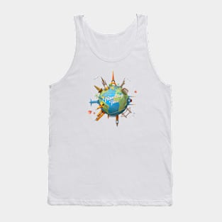 Traveling time Tank Top